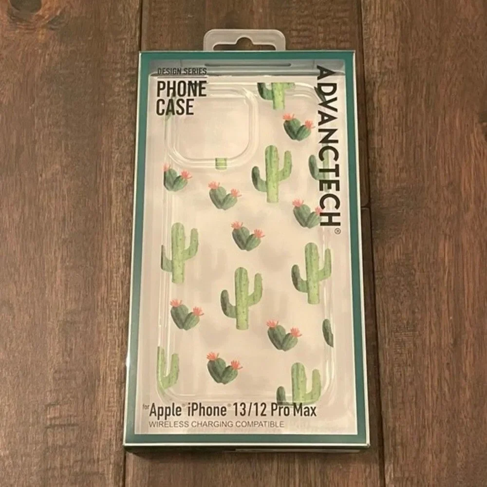 ADVANCTECH Cactus Apple iPhone 13/12 Pro Max Phone Case NWT